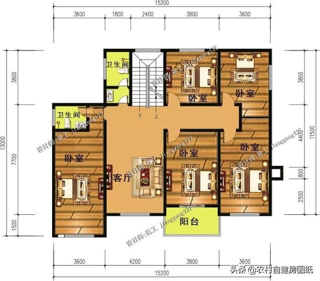 10款帶煙囪的農村別墅設計圖，讓你感受山村生活的美妙