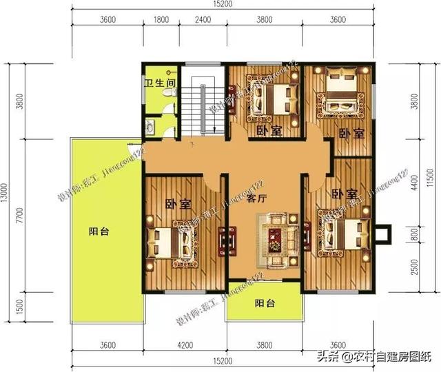10款帶煙囪的農村別墅設計圖，讓你感受山村生活的美妙