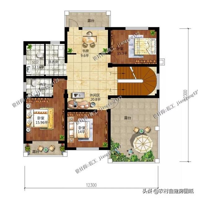 10款帶煙囪的農村別墅設計圖，讓你感受山村生活的美妙