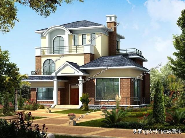 10款帶煙囪的農村別墅設計圖，讓你感受山村生活的美妙