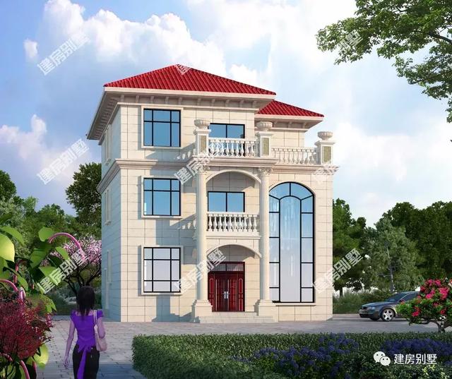 兩棟自建房設(shè)計(jì)圖，簡(jiǎn)約別墅，外觀美、布局好