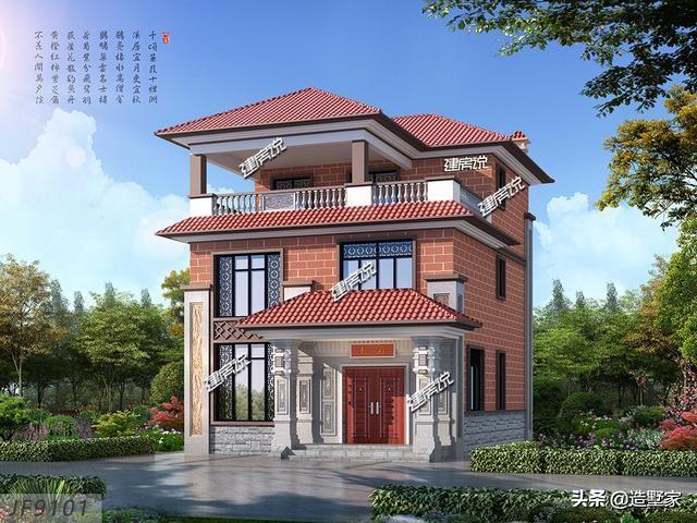 5套小面積農(nóng)村別墅設(shè)計(jì)圖，造價(jià)不高，也經(jīng)濟(jì)適用！家里人口不多的，可以挑選幾套小面積的別墅！