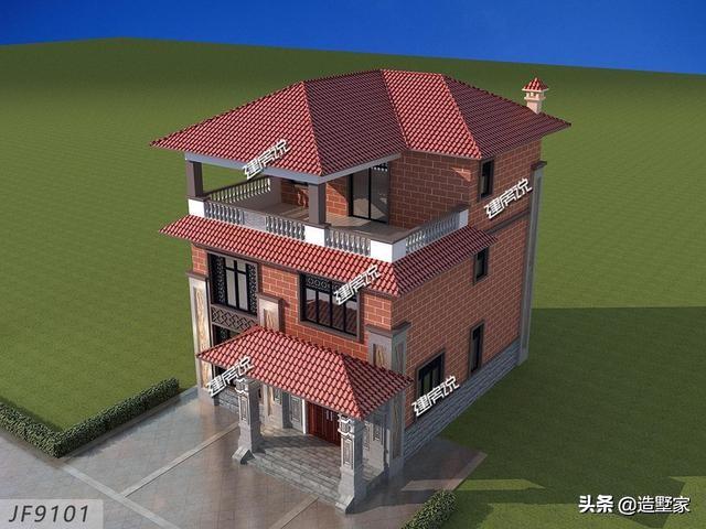 5套小面積農(nóng)村別墅設(shè)計(jì)圖，造價(jià)不高，也經(jīng)濟(jì)適用！家里人口不多的，可以挑選幾套小面積的別墅！