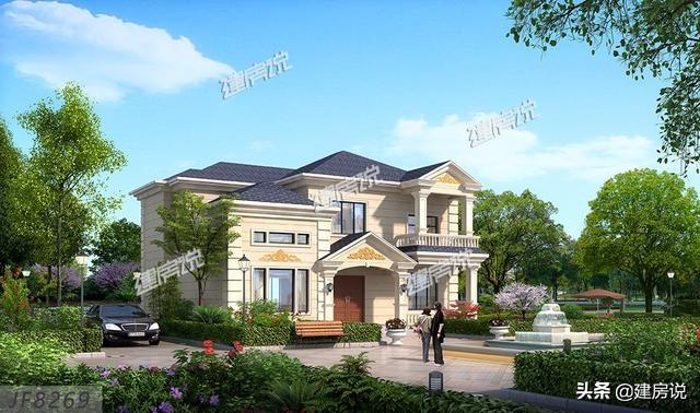 分享4款帶堂屋與車庫的別墅圖紙，這才是最適合農(nóng)村的好戶型