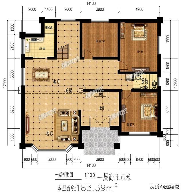 分享4款帶堂屋與車庫的別墅圖紙，這才是最適合農(nóng)村的好戶型