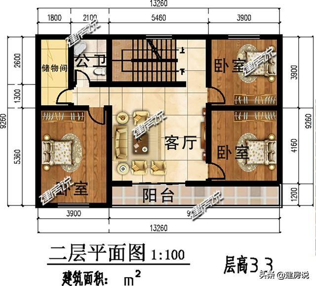 分享4款帶堂屋與車庫的別墅圖紙，這才是最適合農(nóng)村的好戶型