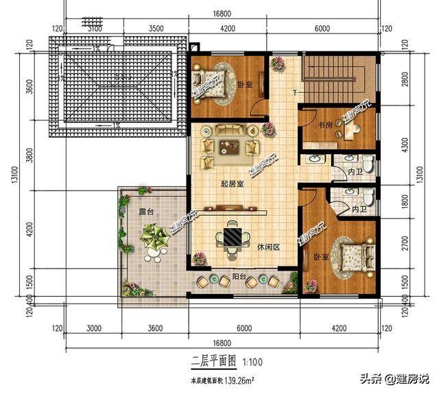 分享4款帶堂屋與車庫的別墅圖紙，這才是最適合農(nóng)村的好戶型