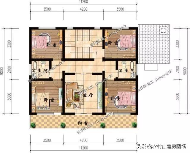 3款農(nóng)村別墅設(shè)計圖，都帶有柴火灶的設(shè)計，二款二層經(jīng)濟(jì)實用型，一款三層時尚大氣型。二層和三層怎么選，建幾層最劃算？