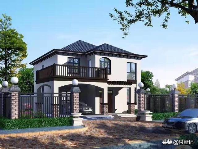 5套二層小別墅設(shè)計(jì)圖，造價(jià)20萬左右，看完收藏了！