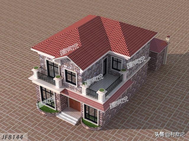 5套二層小別墅設(shè)計(jì)圖，造價(jià)20萬左右，看完收藏了！