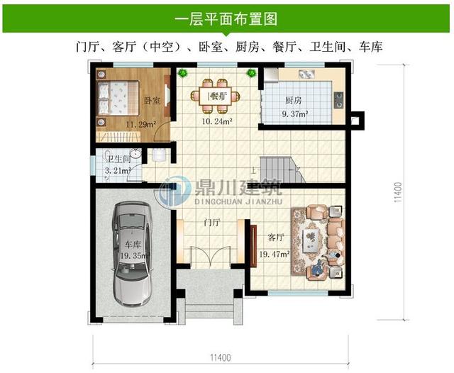 8款復(fù)式農(nóng)村別墅設(shè)計(jì)圖，開(kāi)間是農(nóng)村最常見(jiàn)的12米面寬，看了肯定喜歡！