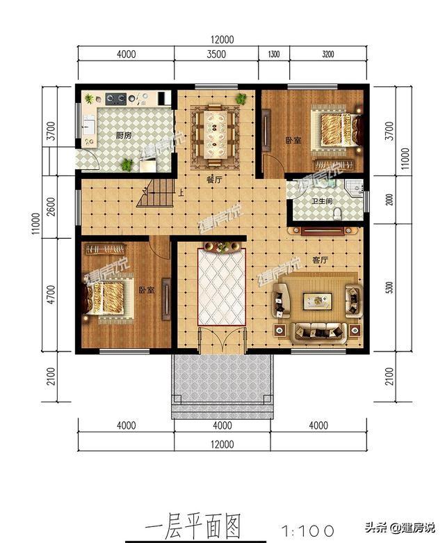 5套很贊的農(nóng)村別墅設(shè)計圖，最低18萬建，圖紙收藏準(zhǔn)沒錯