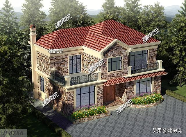 5套很贊的農(nóng)村別墅設(shè)計圖，最低18萬建，圖紙收藏準(zhǔn)沒錯