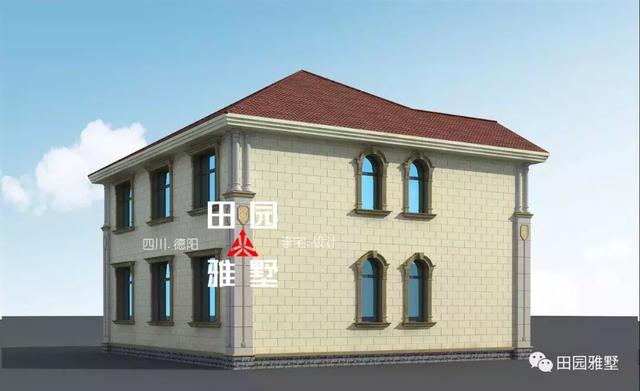 簡(jiǎn)歐別墅設(shè)計(jì)圖，回鄉(xiāng)就建一棟，外觀時(shí)尚，布局合理