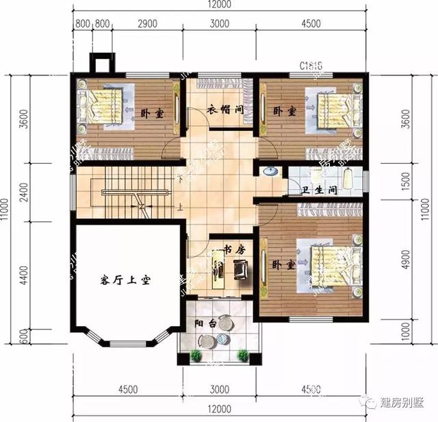 9款面寬12米的兩層自建房戶型設(shè)計(jì)圖，20多萬(wàn)蓋別墅，在老家建別墅，是一件讓全家都開(kāi)心受益的事。