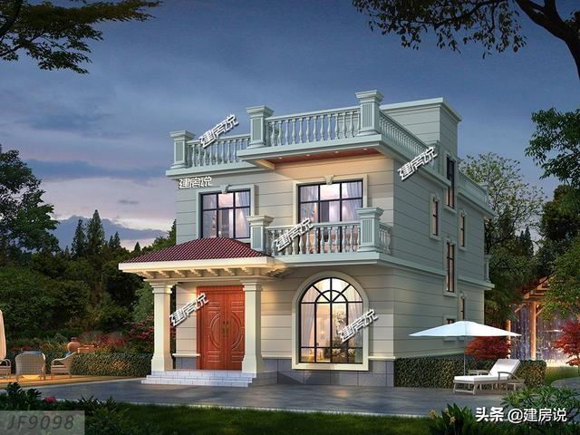 3款二層別墅設(shè)計(jì)圖，肯定是有一款是適合你的，快把圖紙收藏好了不后悔