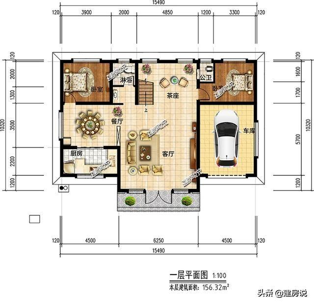 3款二層別墅設(shè)計(jì)圖，肯定是有一款是適合你的，快把圖紙收藏好了不后悔