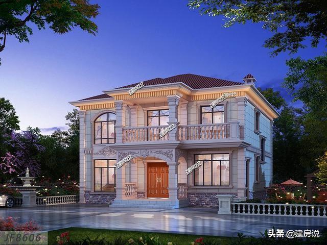 3款二層別墅設(shè)計(jì)圖，肯定是有一款是適合你的，快把圖紙收藏好了不后悔