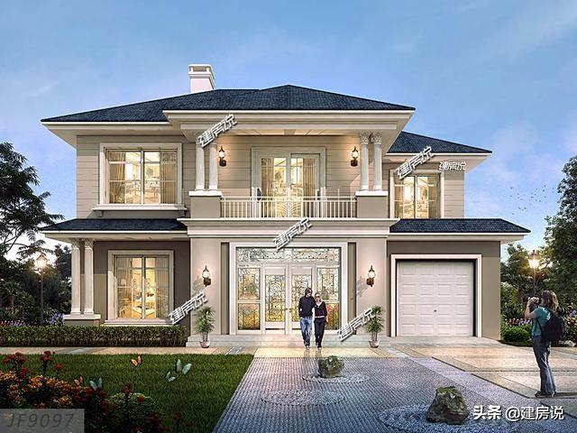 3款二層別墅設(shè)計(jì)圖，肯定是有一款是適合你的，快把圖紙收藏好了不后悔