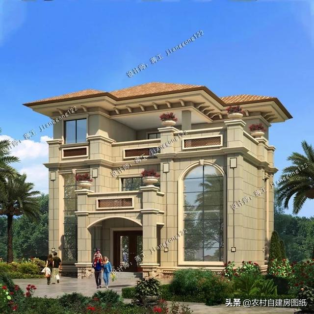 這款歐式三層別墅設(shè)計(jì)圖，是大多人的選擇