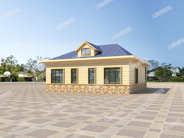 34.2X12米一層聯(lián)排別墅設(shè)計圖，這棟別墅的獨棟戶型，聯(lián)排更顯大氣，獨棟更經(jīng)濟