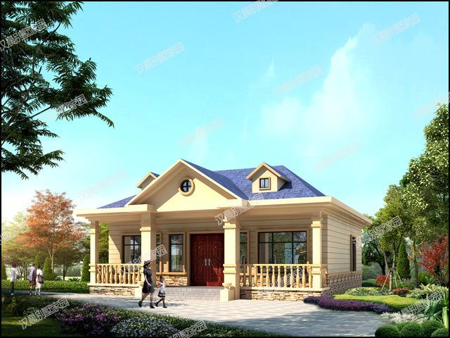 34.2X12米一層聯(lián)排別墅設(shè)計圖，這棟別墅的獨棟戶型，聯(lián)排更顯大氣，獨棟更經(jīng)濟