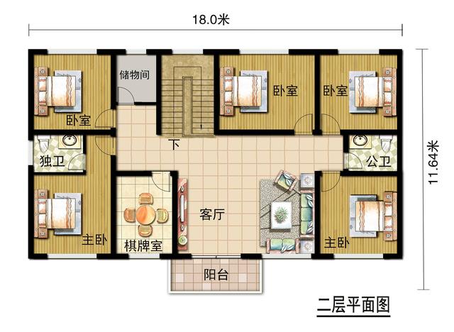 最受大家好評(píng)的5款別墅戶型圖，看了都說好，任君挑選！