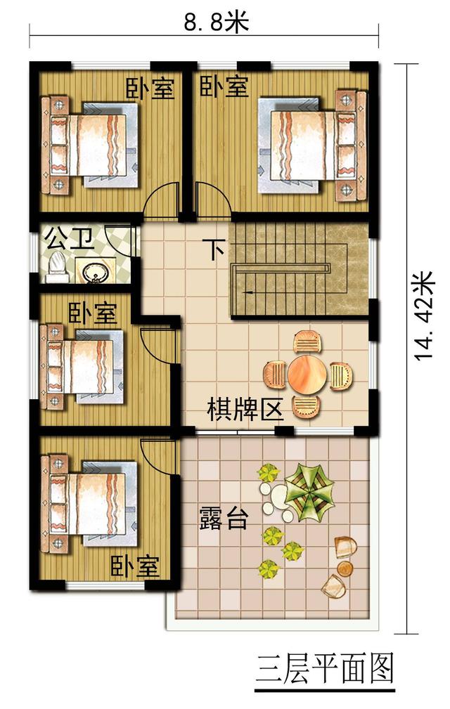 最受大家好評(píng)的5款別墅戶型圖，看了都說好，任君挑選！