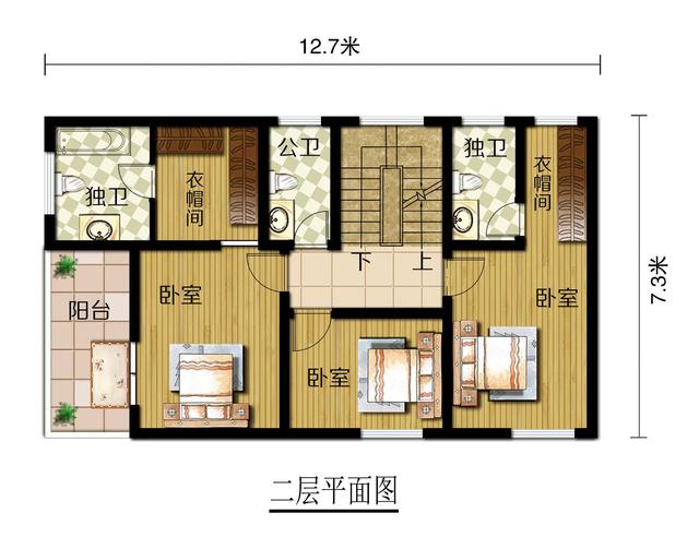 最受大家好評(píng)的5款別墅戶型圖，看了都說好，任君挑選！