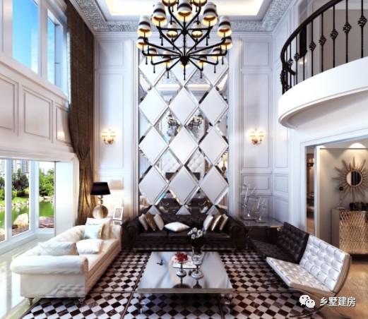 兩層簡(jiǎn)歐風(fēng)別墅設(shè)計(jì)圖，地下室+挑空客廳，不僅僅只是實(shí)用，美觀度也很高。農(nóng)村自建房中的完美選擇