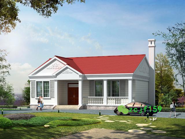 一層別墅造價(jià)只要18萬，外觀大氣，布局實(shí)用，建出來同樣氣派有面子！