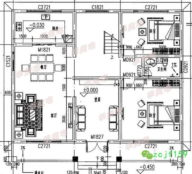 5棟農(nóng)村簡約二層自建別墅設(shè)計(jì)圖，帶給你溫馨的家園，未來的農(nóng)村適合養(yǎng)老。