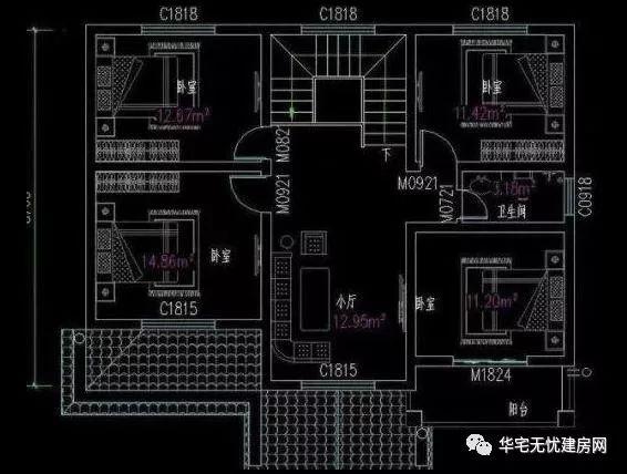 兩款進(jìn)深9米的鄉(xiāng)村自建房設(shè)計(jì)圖方案，外觀簡單大氣