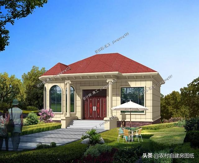 2024年7款最新一層農(nóng)村別墅設(shè)計(jì)圖，豪華范的，有實(shí)用派的，有你喜歡的嗎？