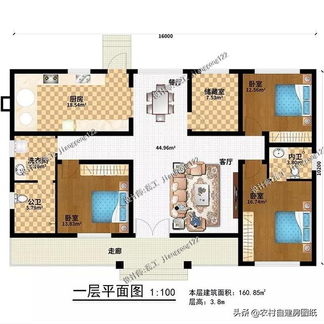 2024年7款最新一層農(nóng)村別墅設(shè)計(jì)圖，豪華范的，有實(shí)用派的，有你喜歡的嗎？