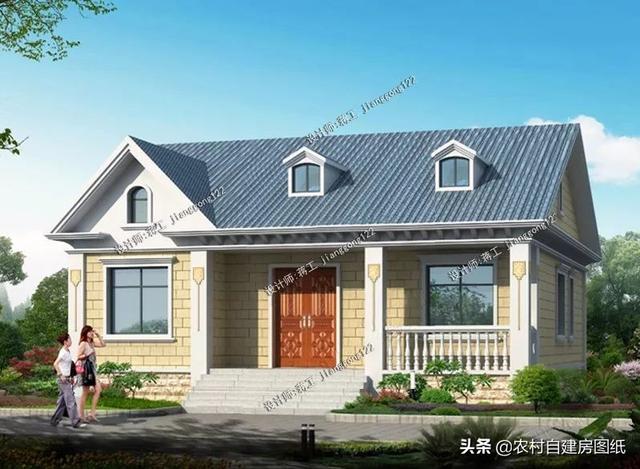 2024年7款最新一層農(nóng)村別墅設(shè)計(jì)圖，豪華范的，有實(shí)用派的，有你喜歡的嗎？