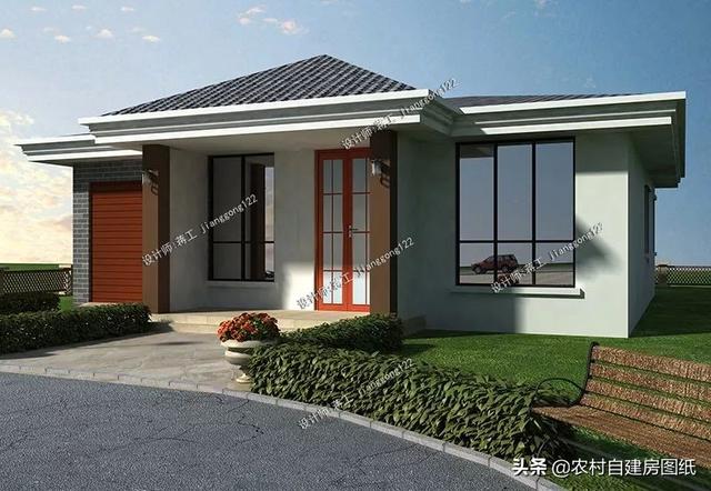 2024年7款最新一層農(nóng)村別墅設(shè)計(jì)圖，豪華范的，有實(shí)用派的，有你喜歡的嗎？