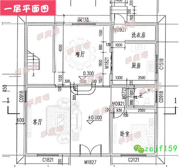 120平米簡約三層農(nóng)村三層自建別墅設(shè)計圖，羅馬柱裝飾，外觀精美，布局實用。