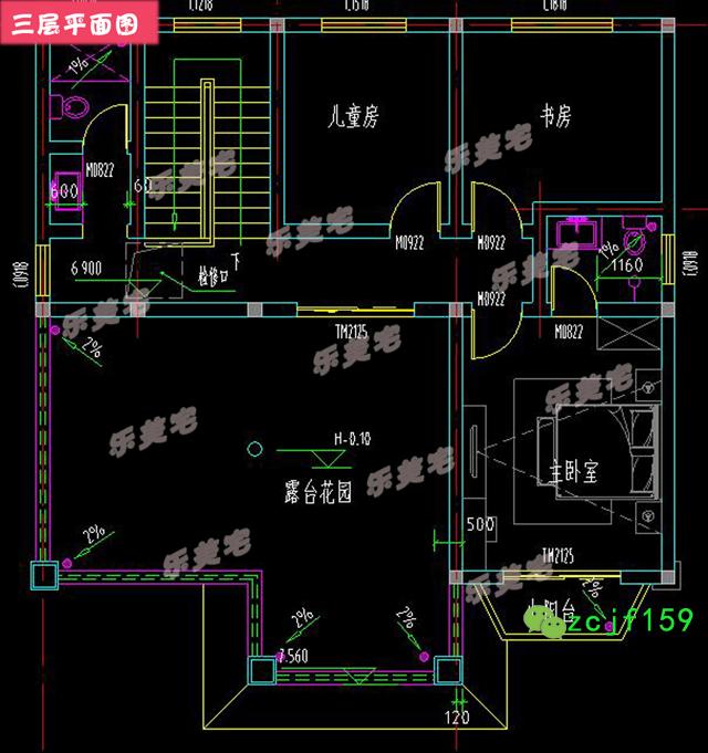 造價(jià)30w左右?guī)杜_(tái)農(nóng)村簡(jiǎn)約三層自建別墅設(shè)圖，外觀簡(jiǎn)潔大方，平面布局緊湊。