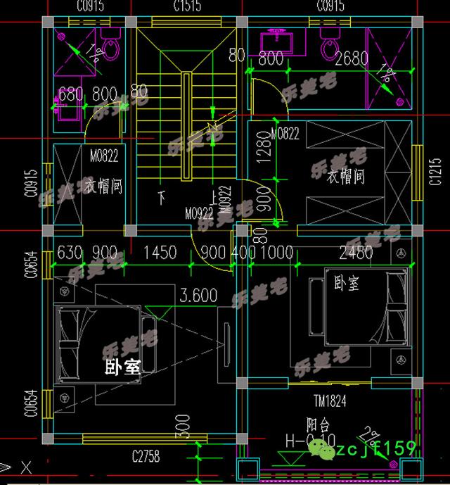 70到100平米農(nóng)村三層小戶型別墅設(shè)計(jì)圖，空間雖小，五臟照樣俱全。