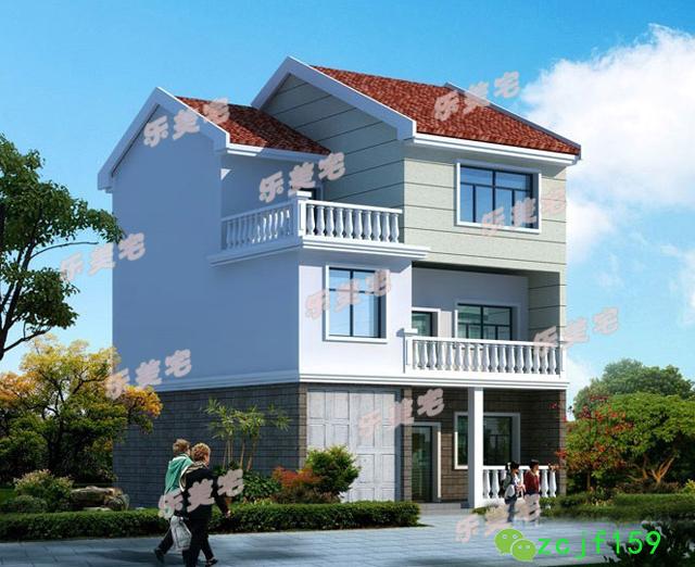 70到100平米農(nóng)村三層小戶型別墅設(shè)計(jì)圖，空間雖小，五臟照樣俱全。