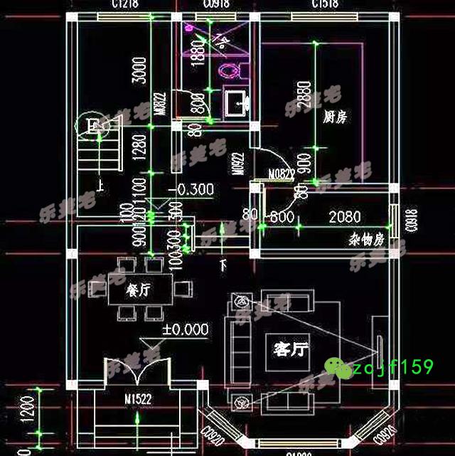 70到100平米農(nóng)村三層小戶型別墅設(shè)計(jì)圖，空間雖小，五臟照樣俱全。