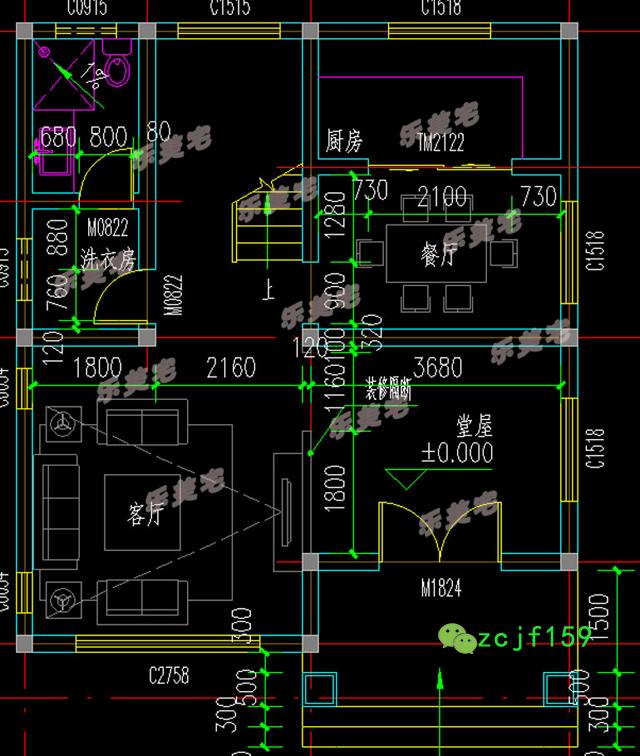 70到100平米農(nóng)村三層小戶型別墅設(shè)計(jì)圖，空間雖小，五臟照樣俱全。