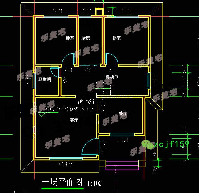 70到100平米農(nóng)村三層小戶型別墅設(shè)計(jì)圖，空間雖小，五臟照樣俱全。