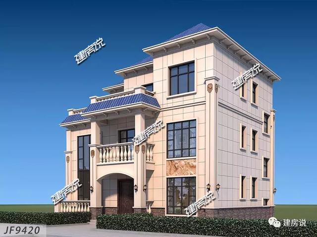 這款重慶鐘總私人定制的三層別墅設(shè)計圖，高貴大氣，讓人心生向往