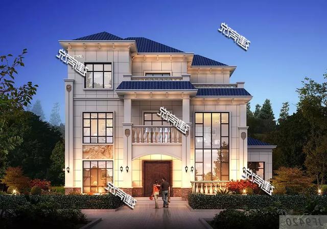 這款重慶鐘總私人定制的三層別墅設(shè)計圖，高貴大氣，讓人心生向往