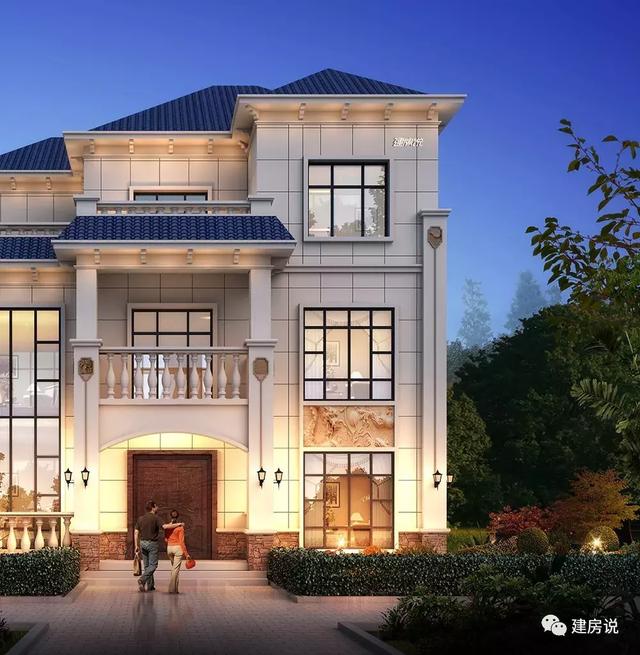 這款重慶鐘總私人定制的三層別墅設(shè)計圖，高貴大氣，讓人心生向往