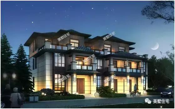 20套雙拼別墅合集，有兄弟的家庭可要多看看。