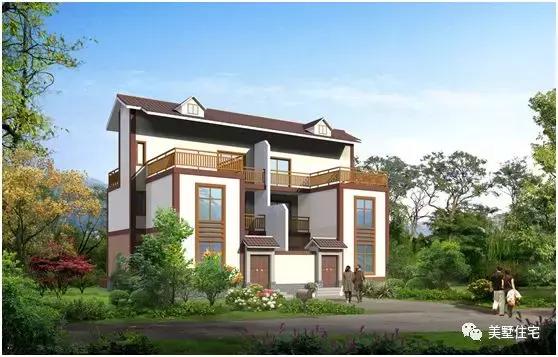 20套雙拼別墅合集，有兄弟的家庭可要多看看。