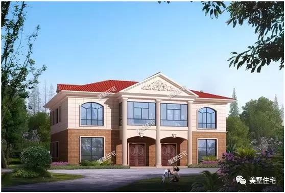 20套雙拼別墅合集，有兄弟的家庭可要多看看。